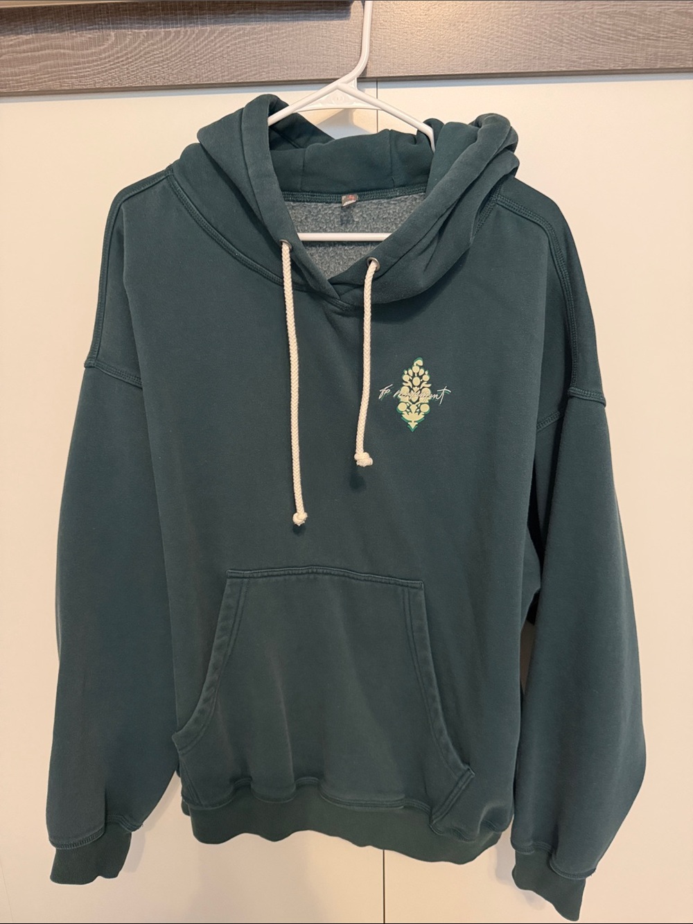FP Movement by Free People final call Hoodie with Small Floral Chest Emblem